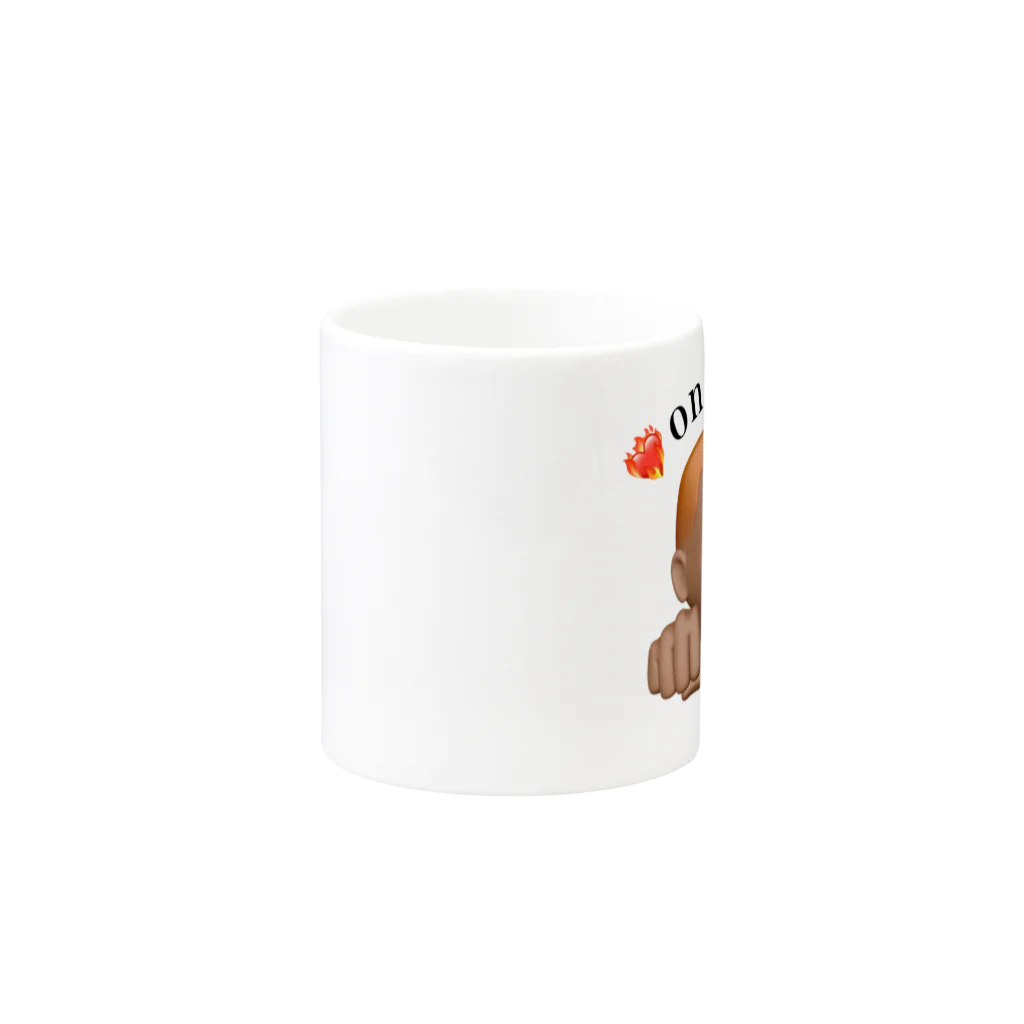 peelのOn fire  Mug :other side of the handle