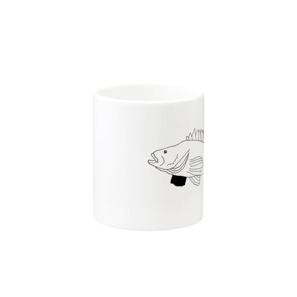 Fun Actの根魚 Mug :other side of the handle