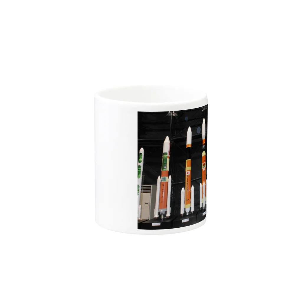 EijiPonのロケット Mug :other side of the handle