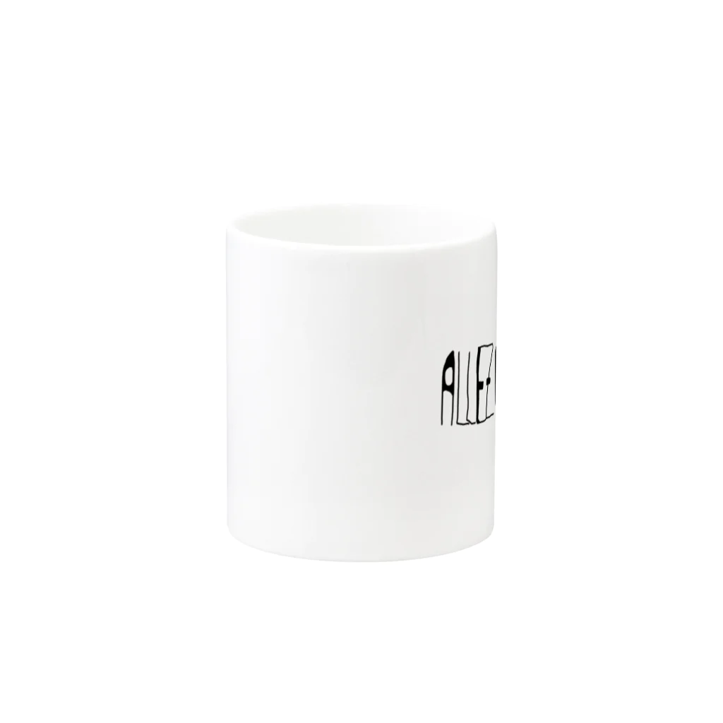 むりかもめのallez opi omi Mug :other side of the handle