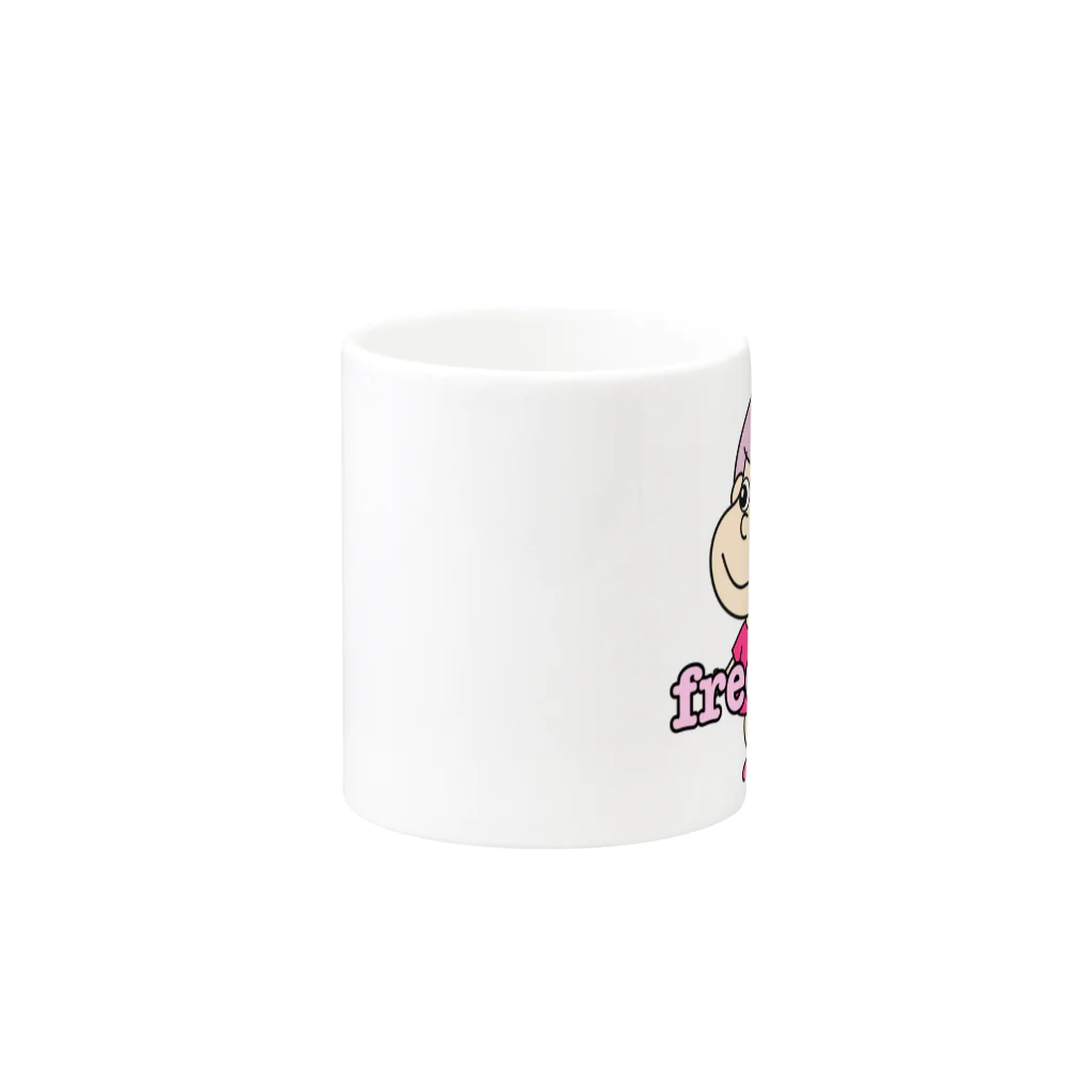 charlolのフーリ Mug :other side of the handle