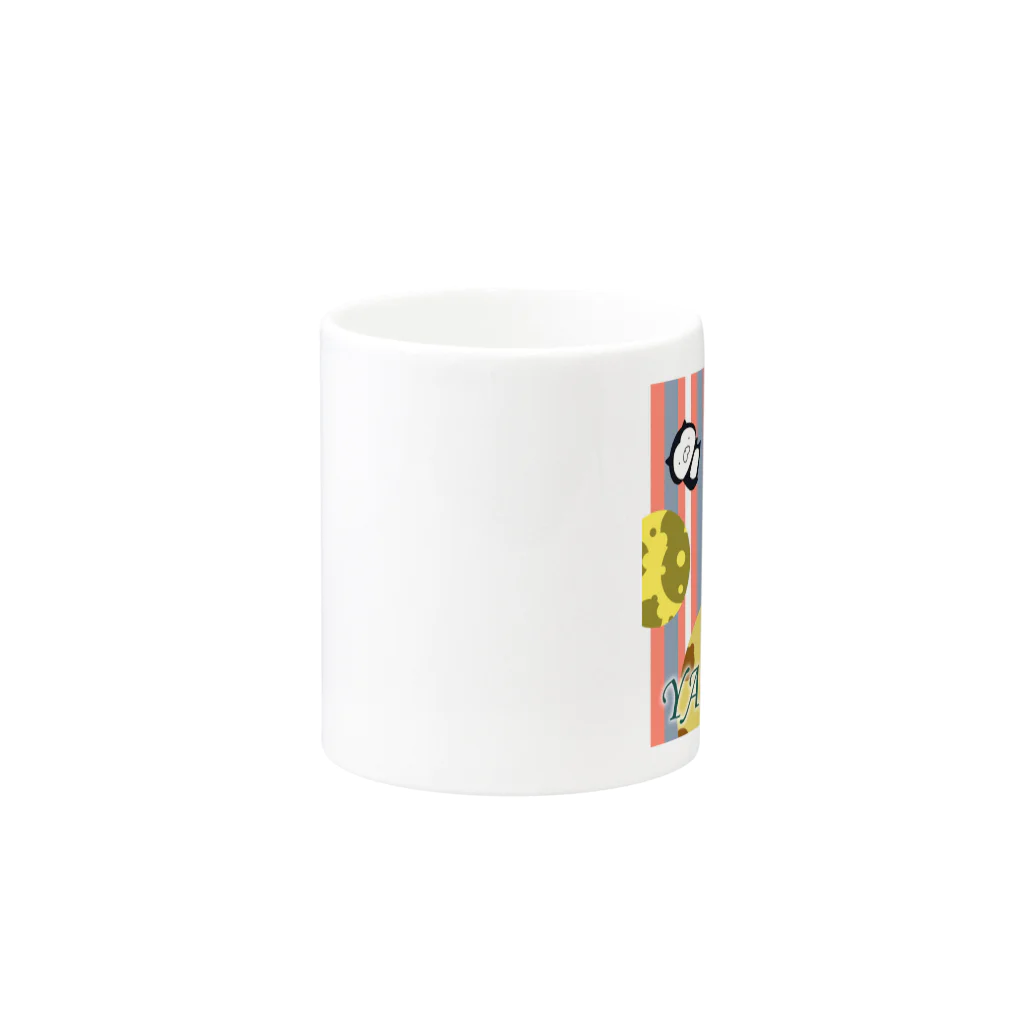 SUZURI×ヤマーフのTATEJIMA Mug :other side of the handle