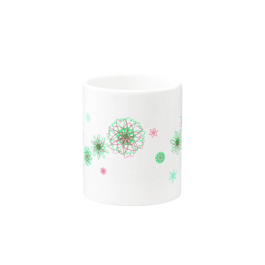 気まぐれ雑貨屋の花霞 Mug :other side of the handle