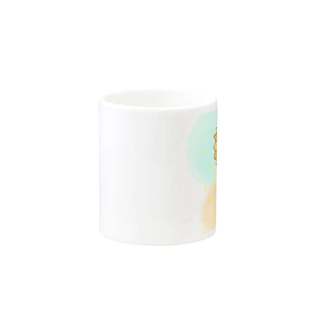 c_shv2のpastel  himawari Mug :other side of the handle