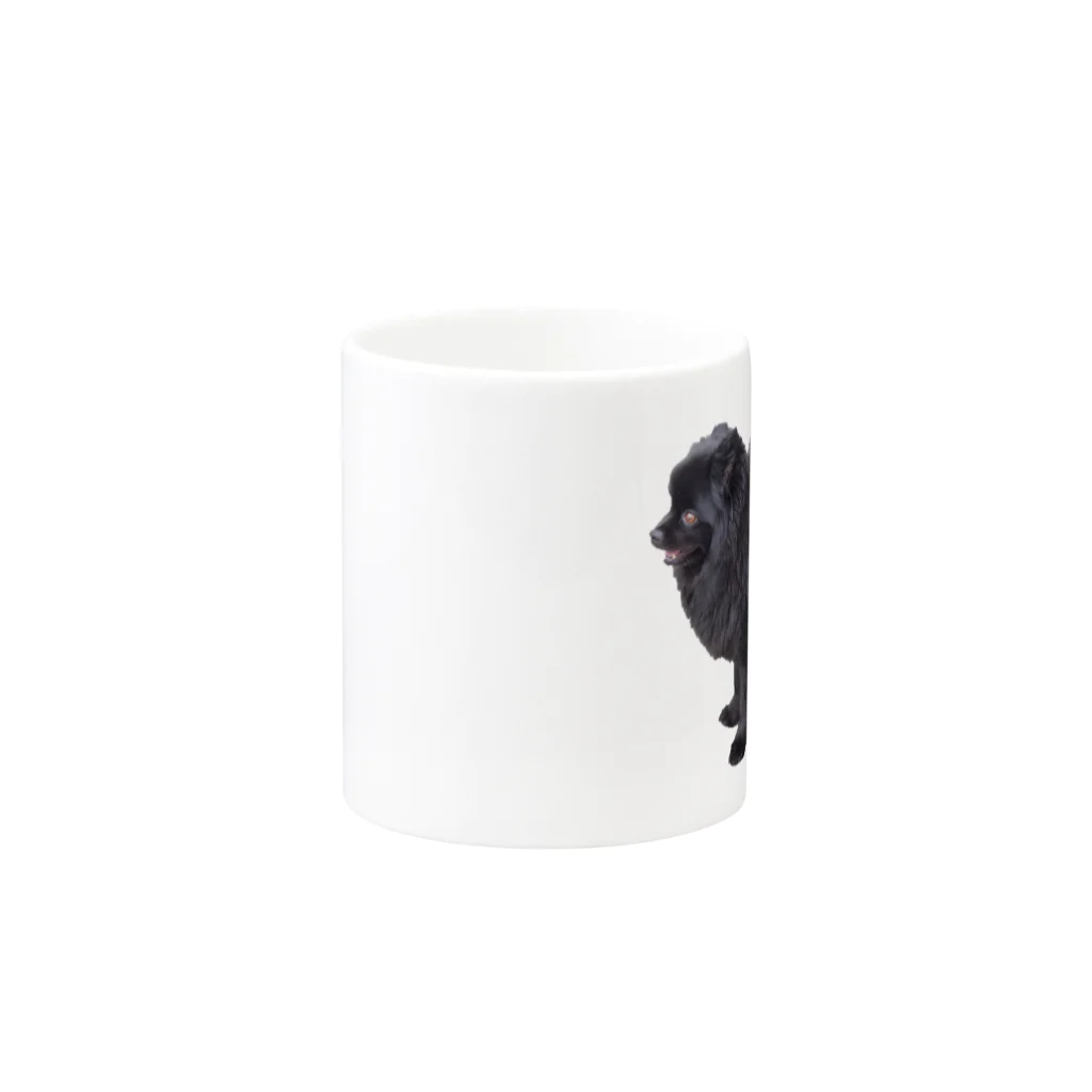 かねこまのきれいなポメラニアン Mug :other side of the handle