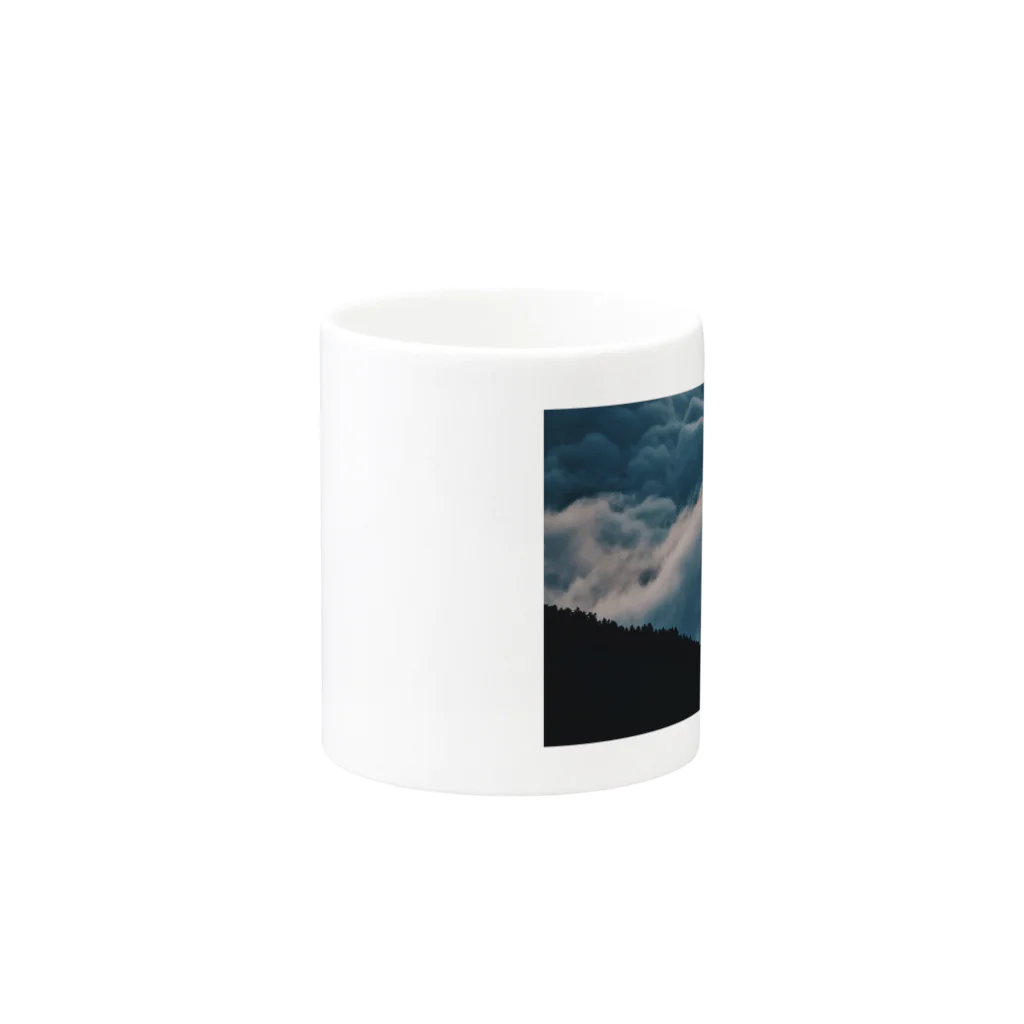 330photogalleries 公式オンラインショップの山の静けさ Mug :other side of the handle