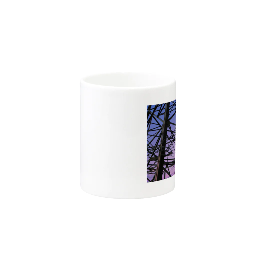 一番町ランドマークのマジックアワー Mug :other side of the handle