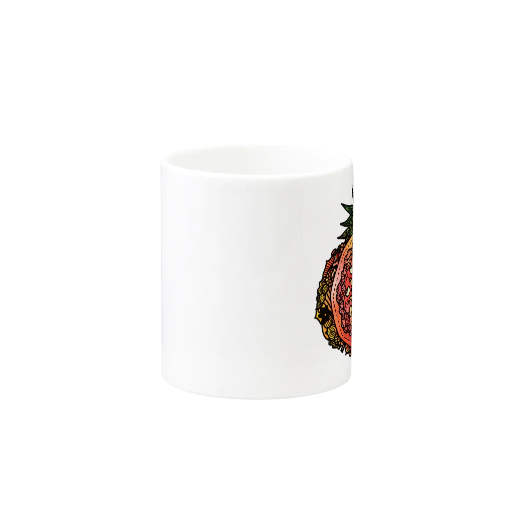 OKam&ALAのとまと Mug :other side of the handle