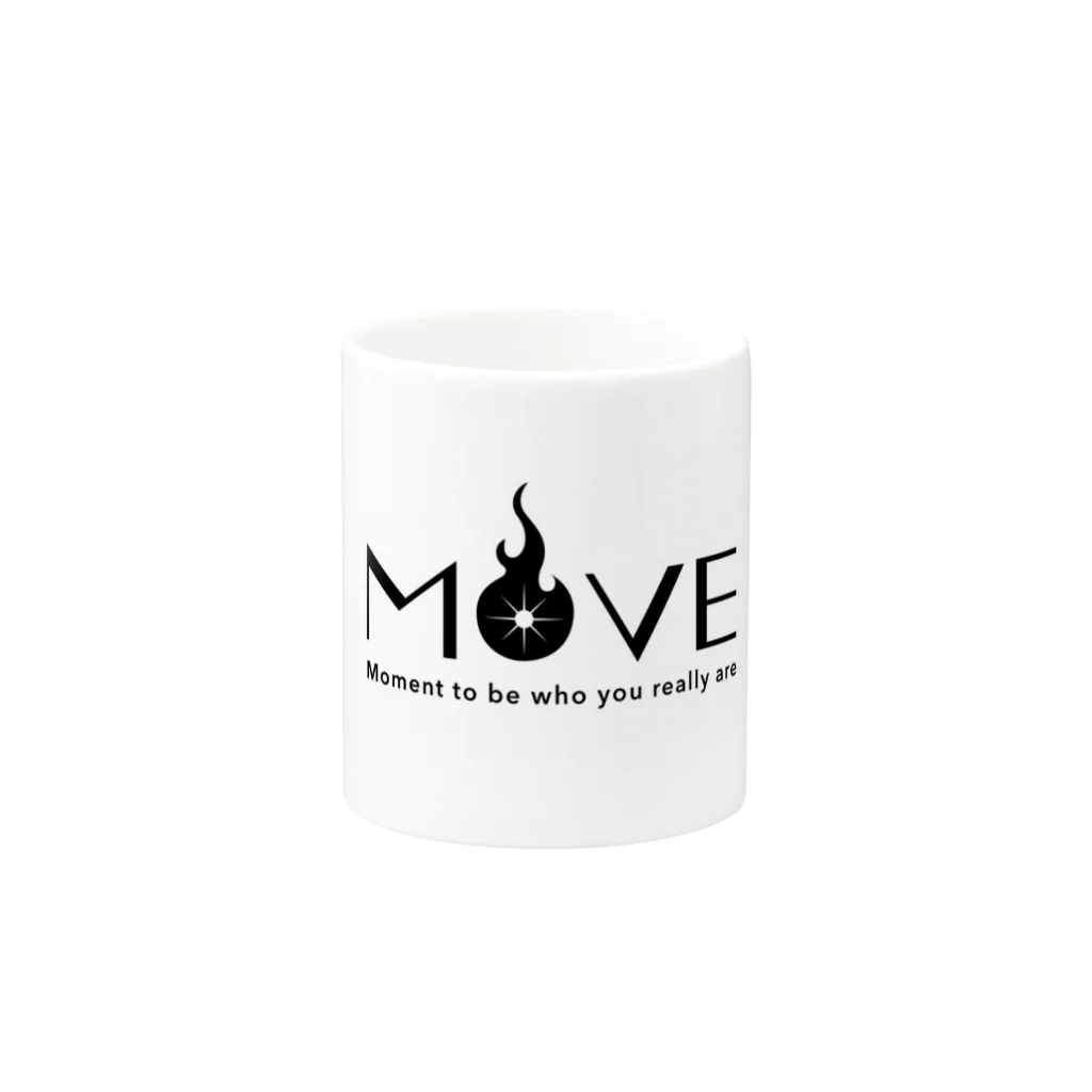 moveの株式会社夢峰【MOVE】公式 Mug :other side of the handle