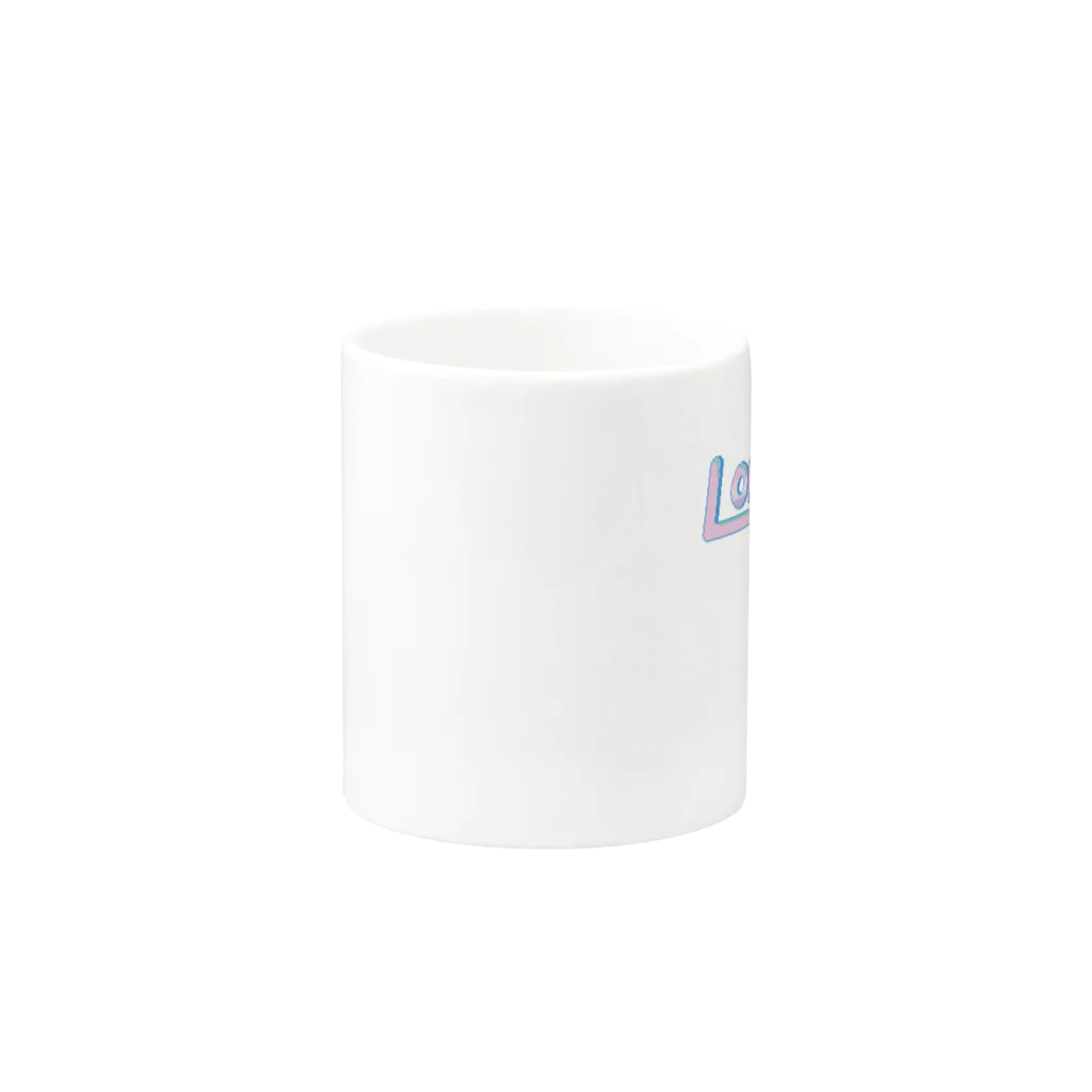 LONGOUTのLONGOUTロゴ Mug :other side of the handle