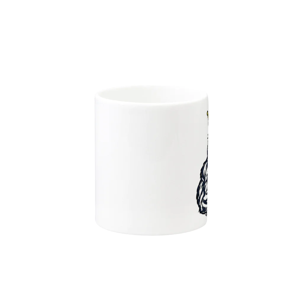 PHANT-ﾌｧﾝﾄ-のゴリラ Mug :other side of the handle