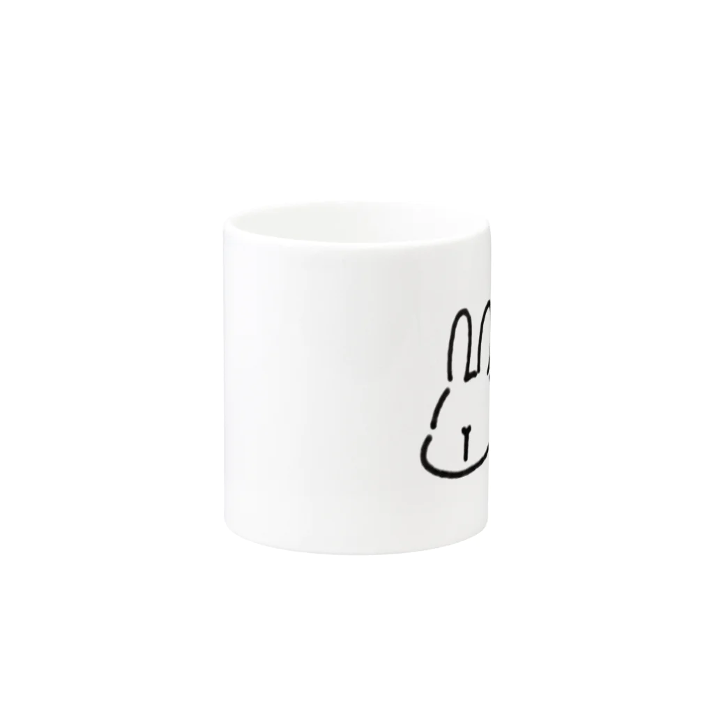 CUPPのうさくま Mug :other side of the handle