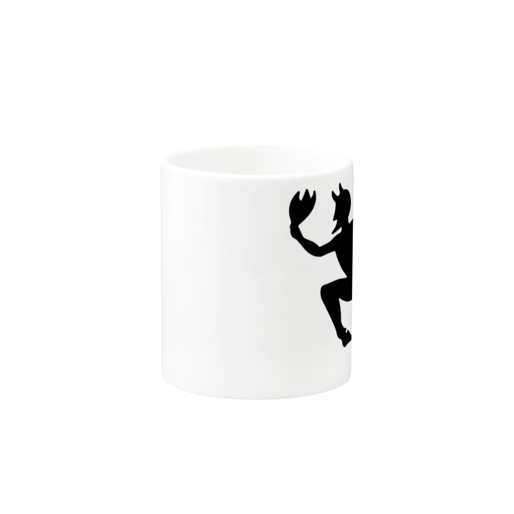 stereovisionの赤い悪魔（Roter Teufel） Mug :other side of the handle
