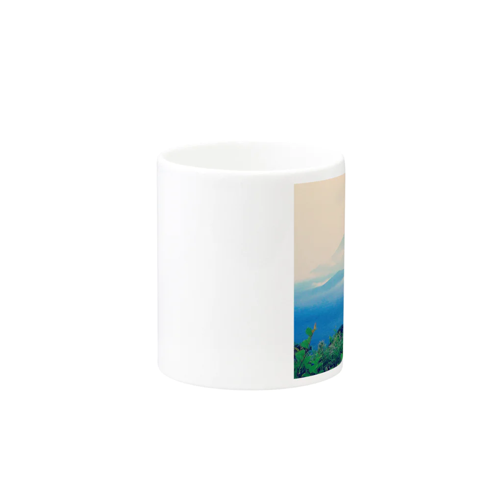 KR PhotoのFujiyama Mug :other side of the handle