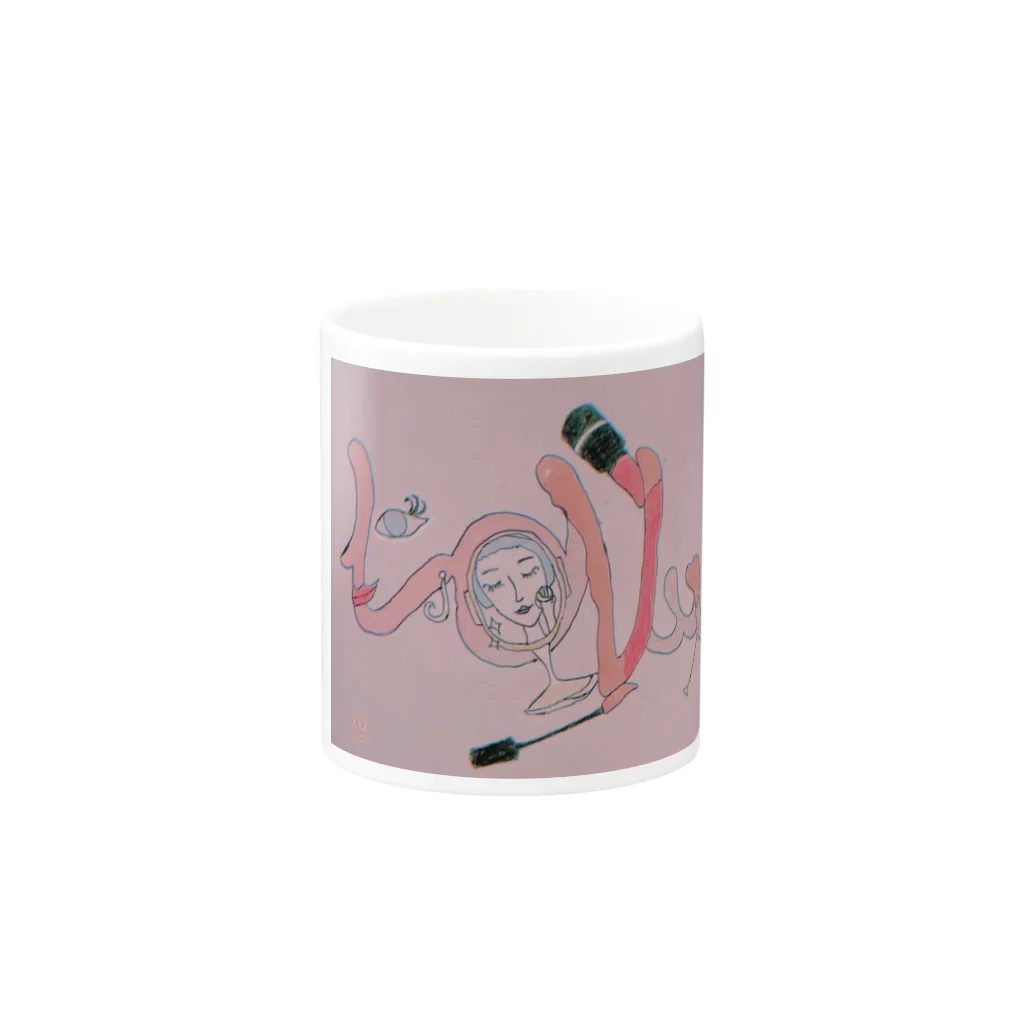 mikotodenkiのmakeLove Mug :other side of the handle