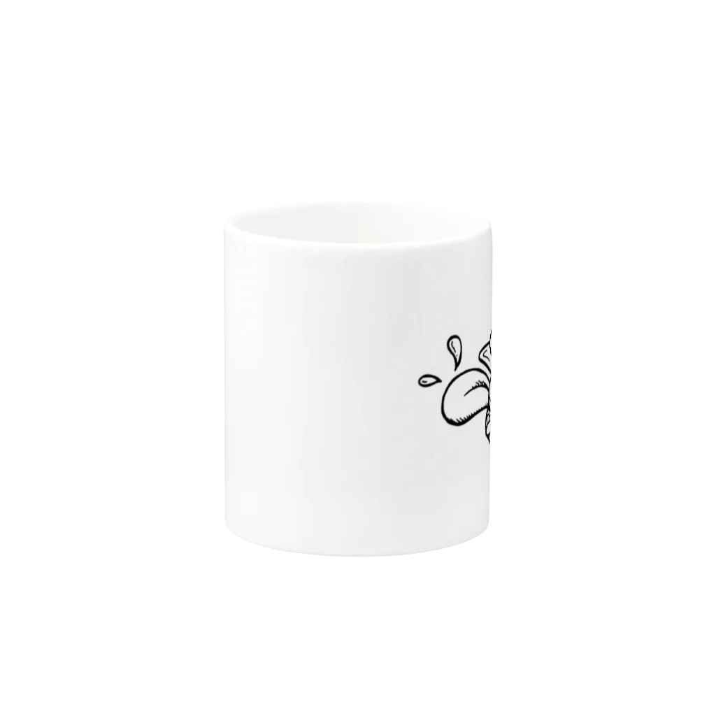 1104のはんばーガァー！マグカップ Mug :other side of the handle