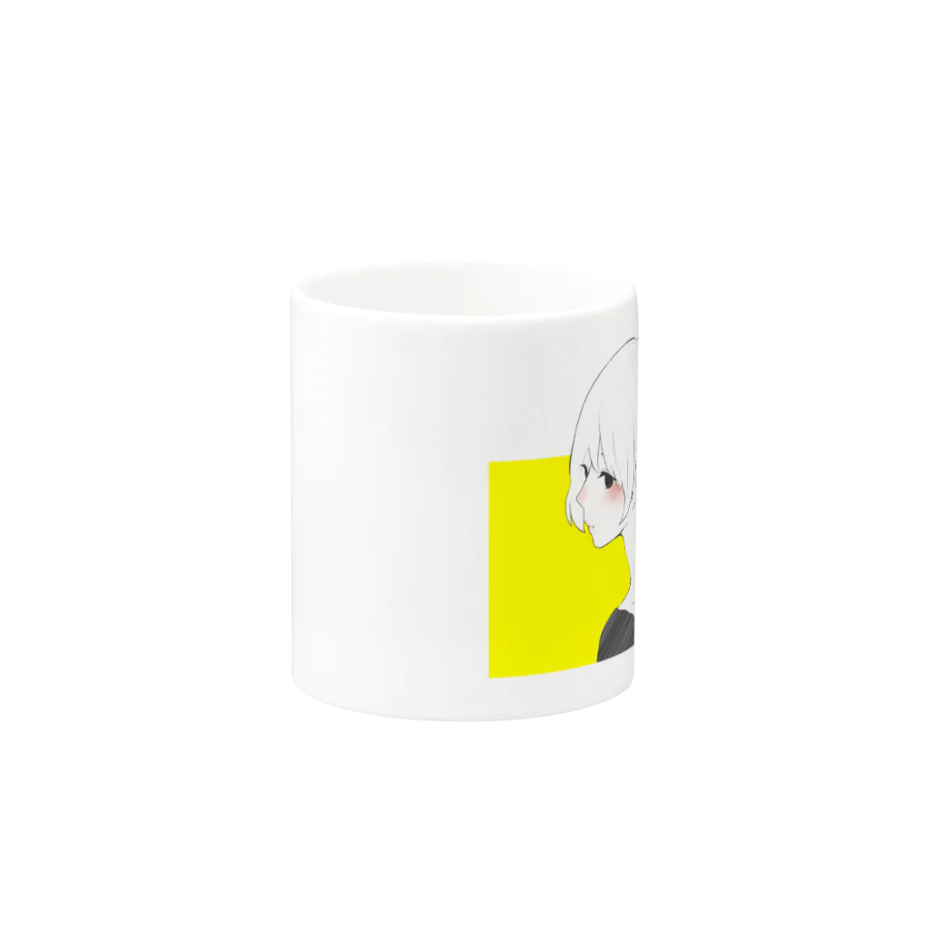 86のトライバル女子 Mug :other side of the handle