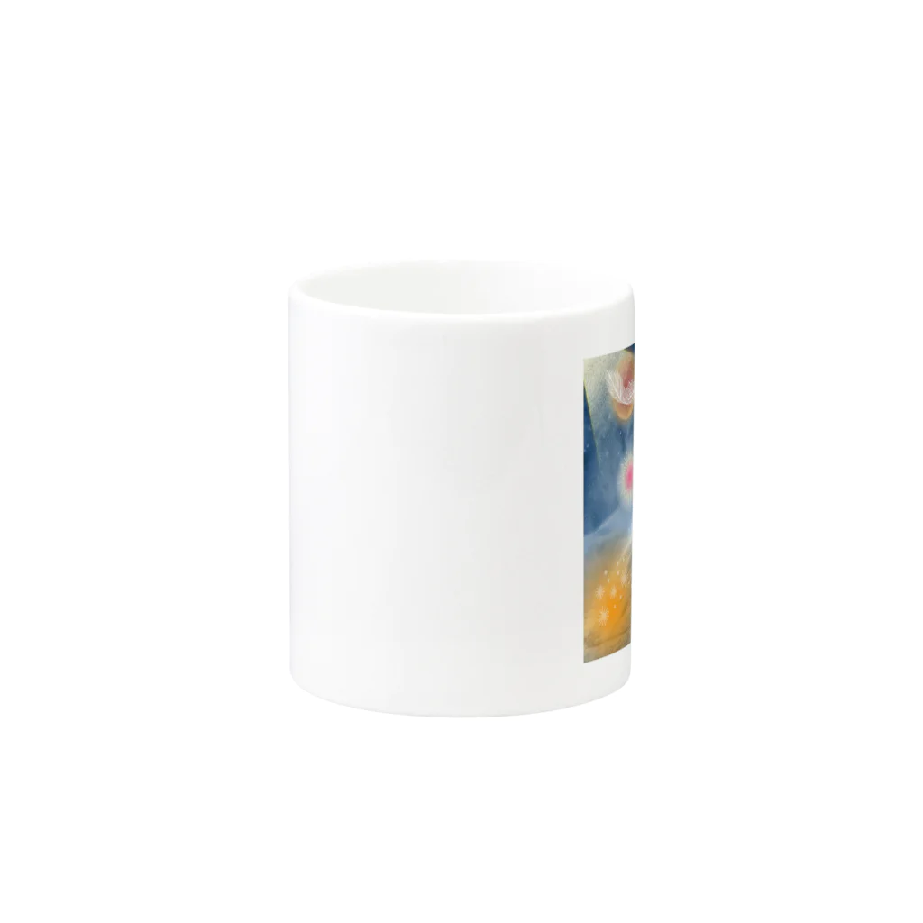 Luanaのライオンズゲート Mug :other side of the handle