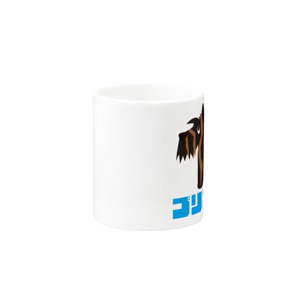 TOKYO　BUTTERFLYのスコッチブリンドル Mug :other side of the handle