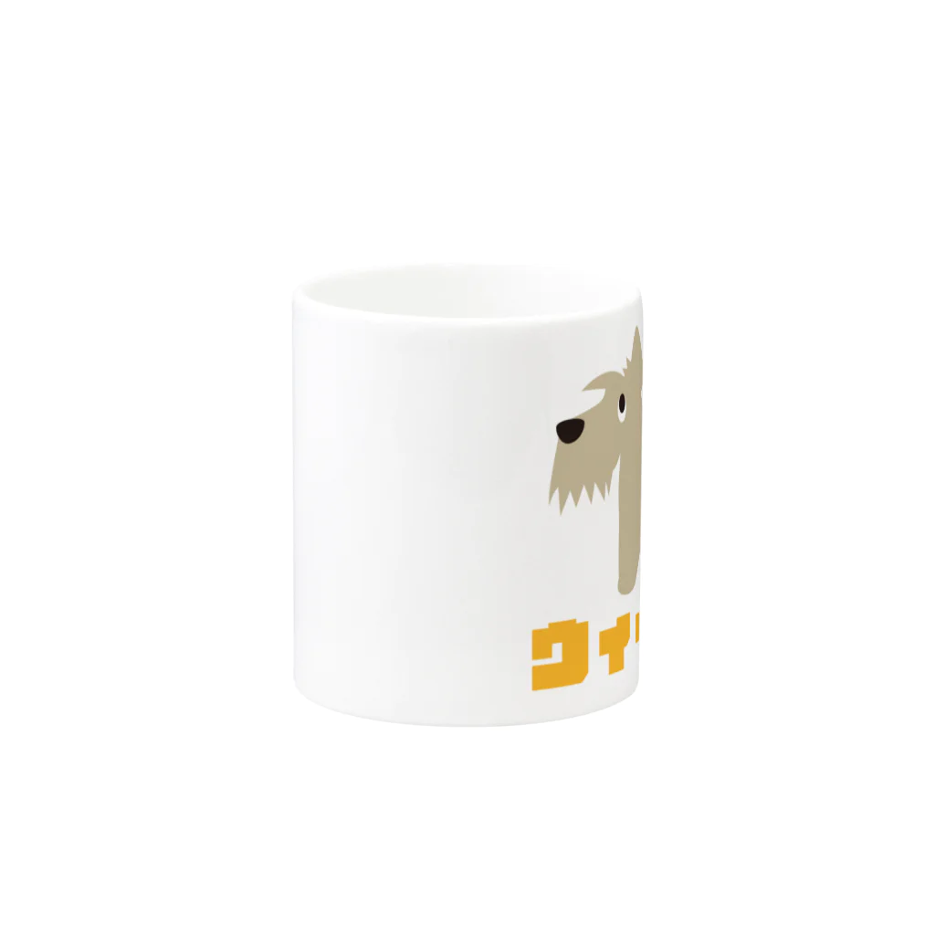 TOKYO　BUTTERFLYのスコッチウィートン Mug :other side of the handle