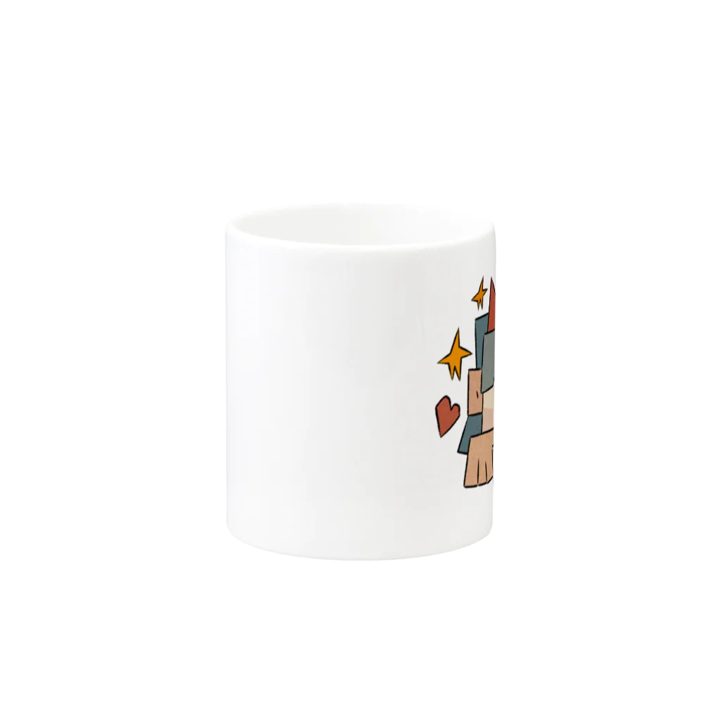 Daniele Picturesのラブレターガール Mug :other side of the handle