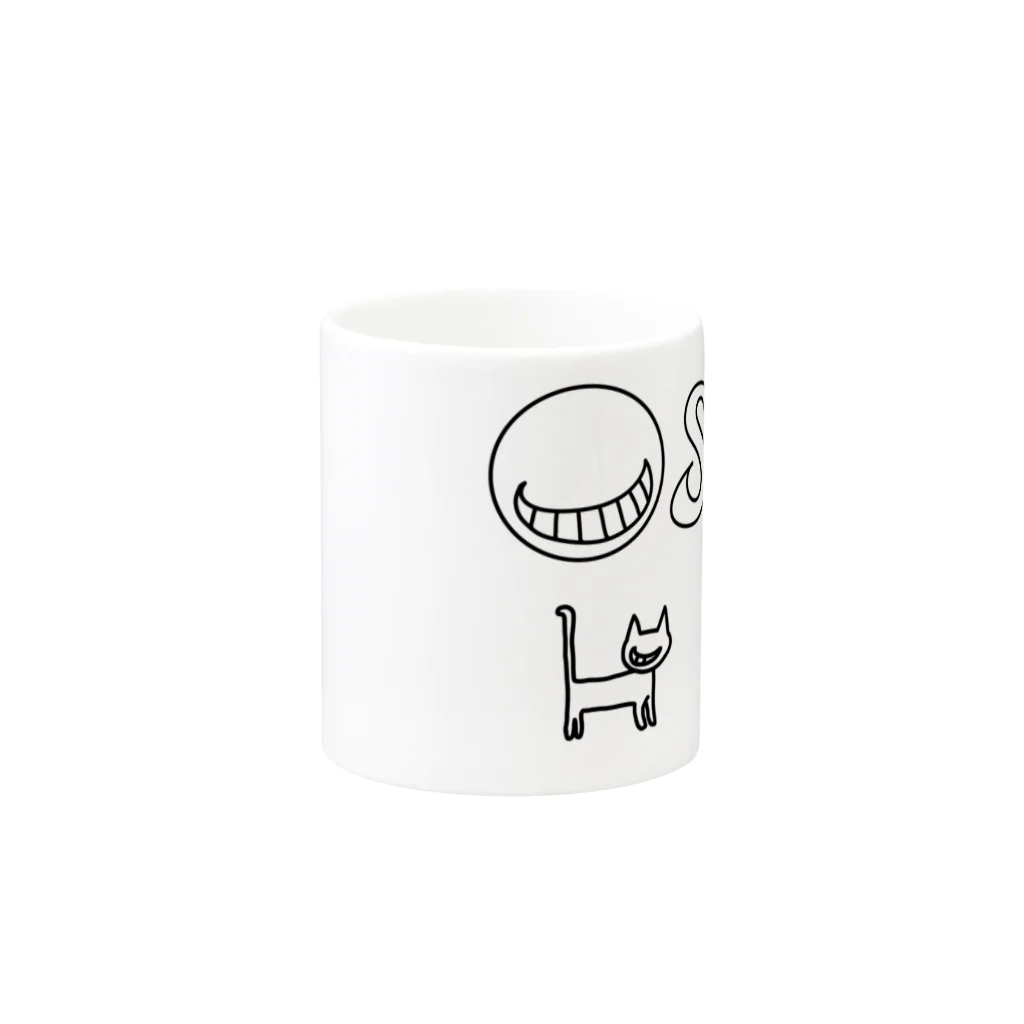 武者小路夕桐のSmile Mug :other side of the handle