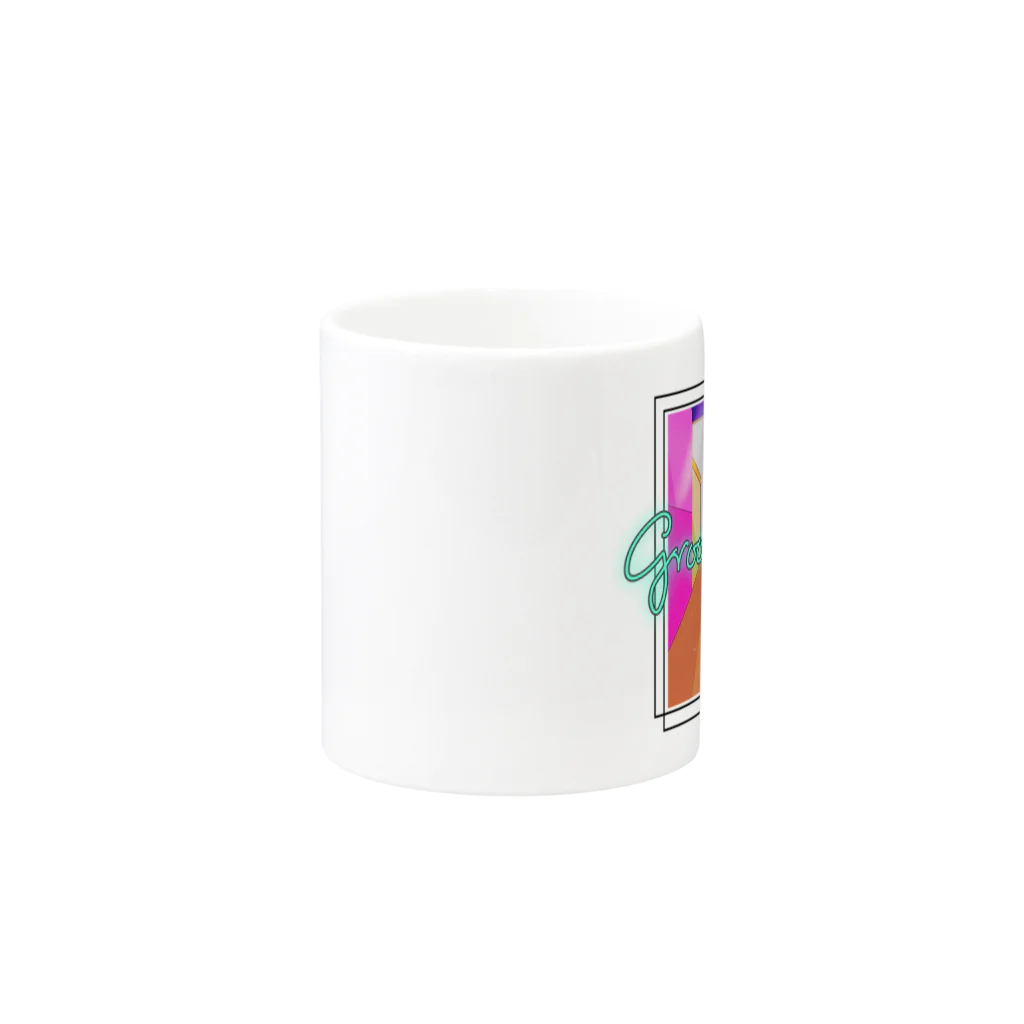 うなぎのつなぎちゃんグッズ Mug :other side of the handle