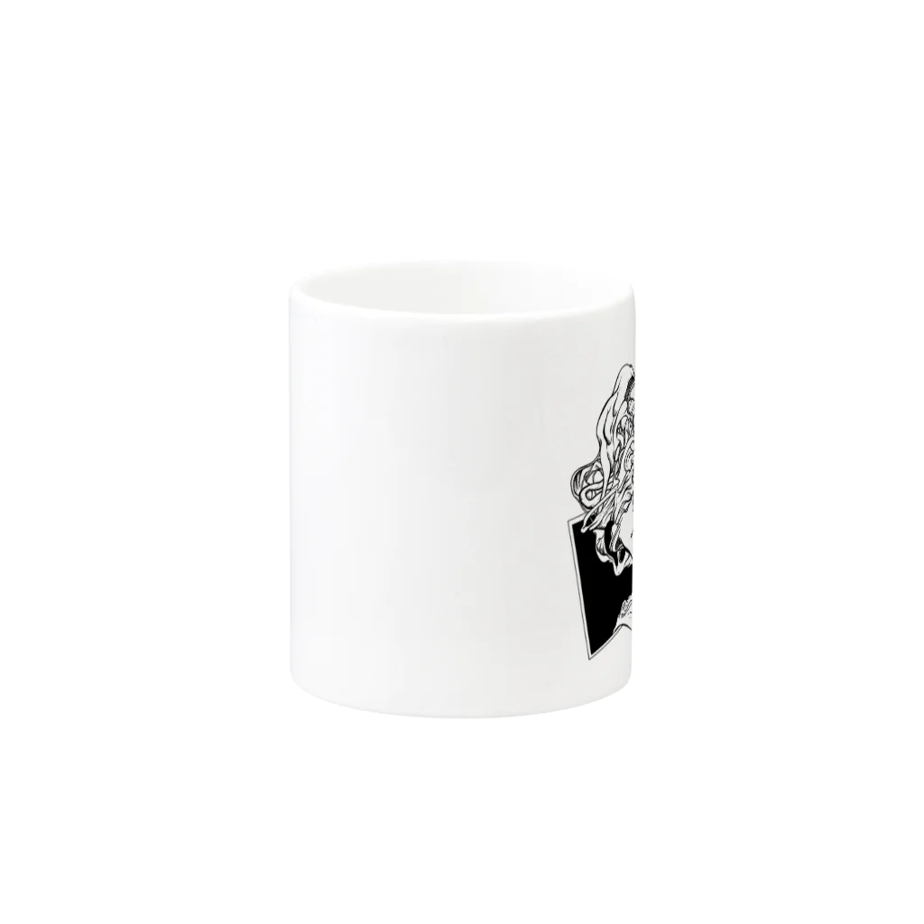 Takuma_Noguchiの『traffic』 Mug :other side of the handle