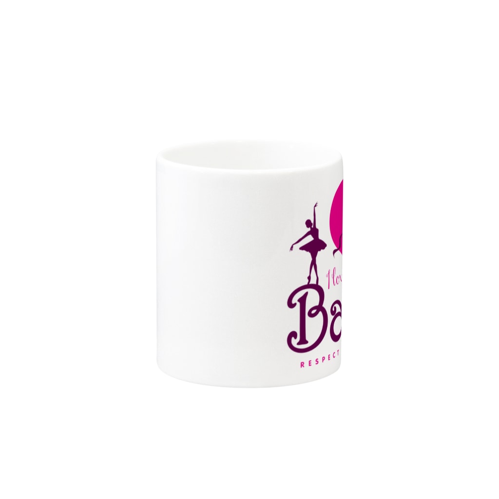 FOXY COLORSのI Love Ballet B Mug :other side of the handle