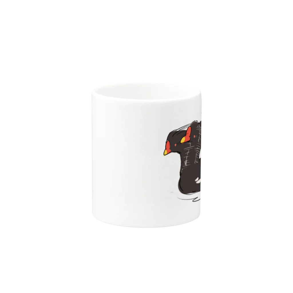 まにののバン Mug :other side of the handle