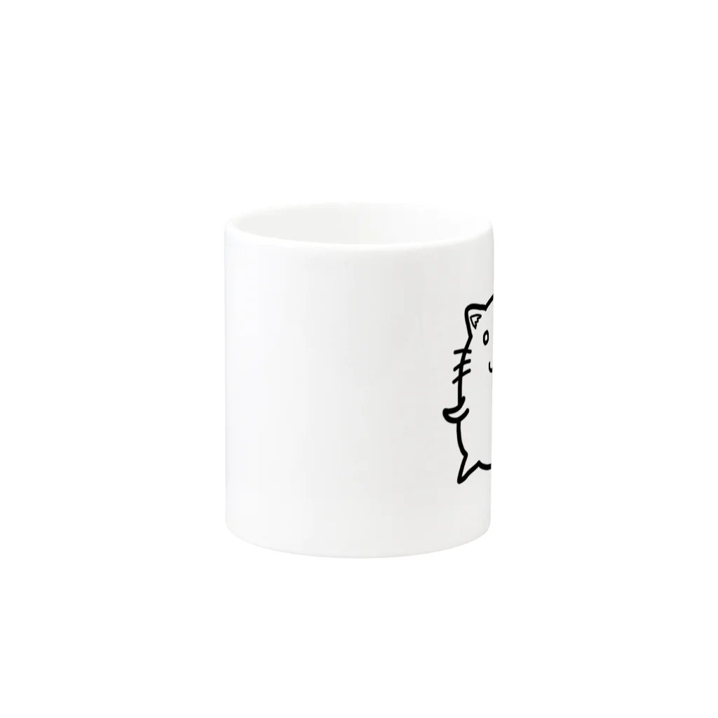 TAKA720のKedama Mug :other side of the handle