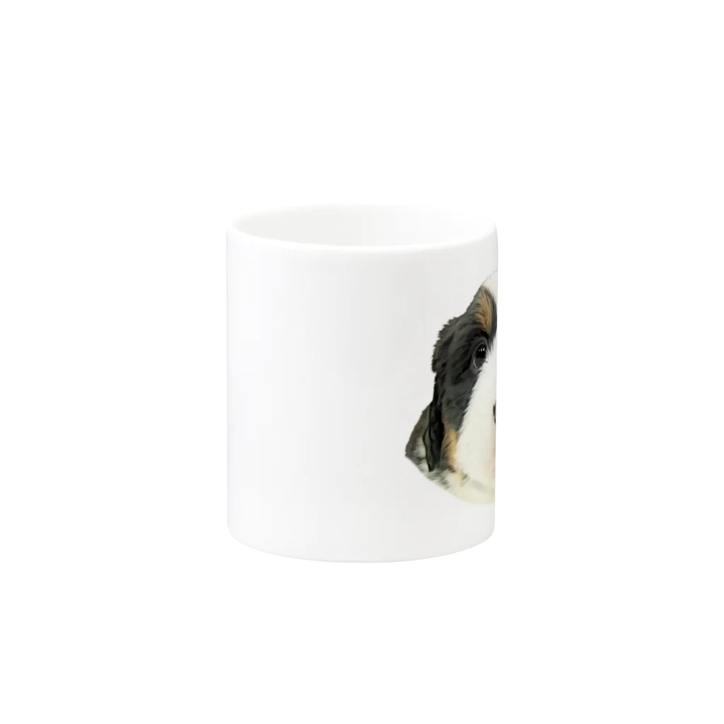 marucreateのバーニーズマウンテンドッグA　子犬 Mug :other side of the handle