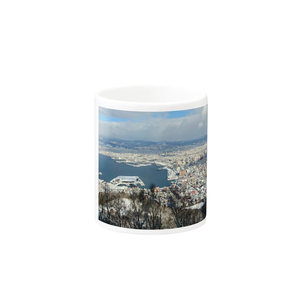 mioのHAKODATE Mug :other side of the handle