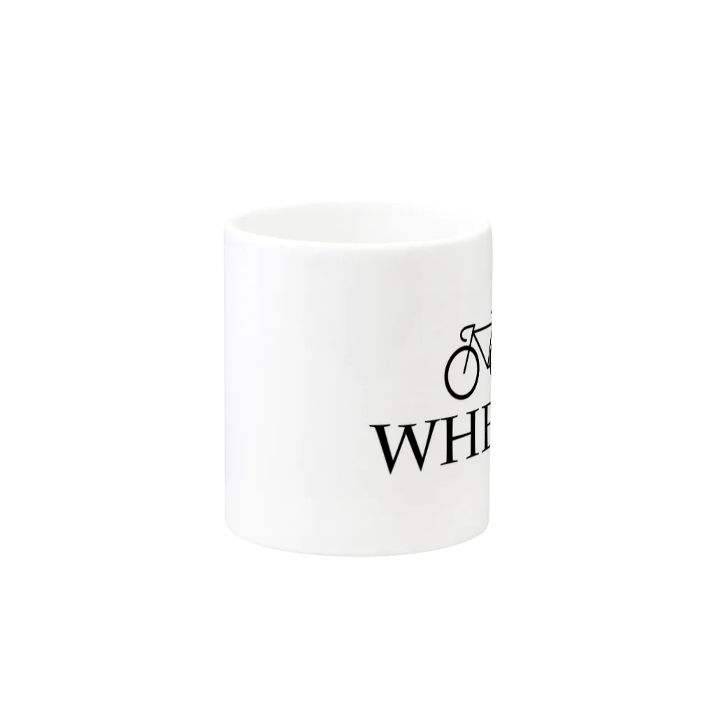 Wheelsのchari #01 Mug :other side of the handle