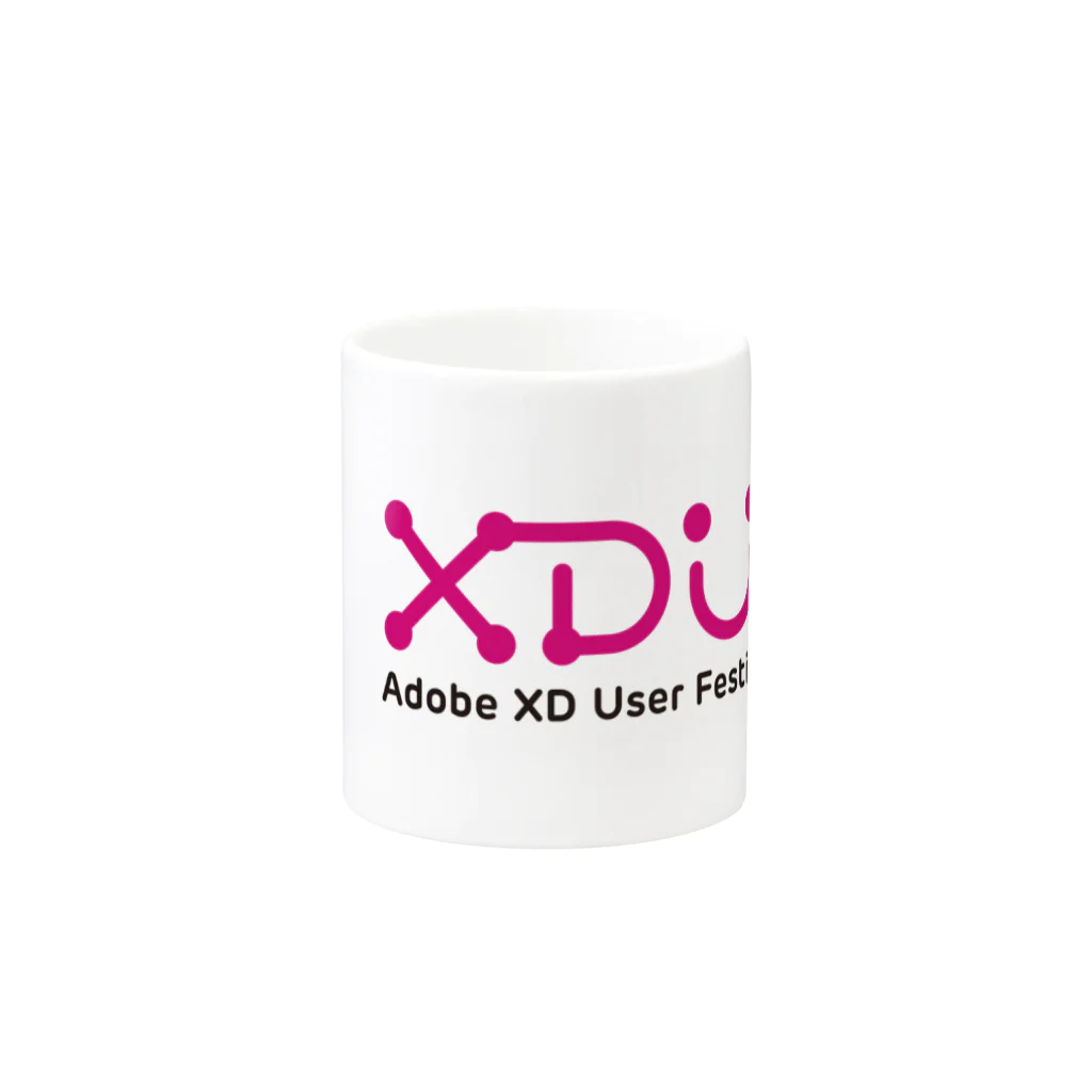 XDUG SHOPのXDUFes2021-Design-C マグカップの取っ手の反対面