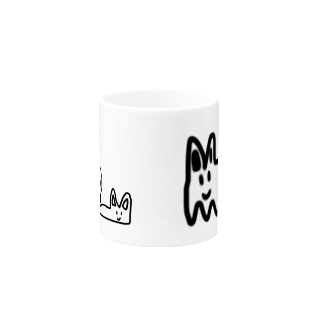 ✝︎hard gay✝︎のねこ壱 Mug :other side of the handle