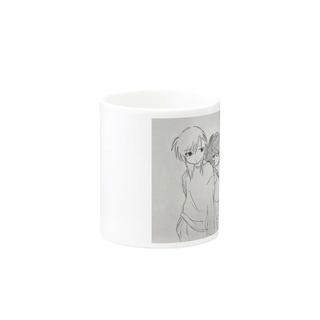 行本志穂子の溶解度マイナス Mug :other side of the handle