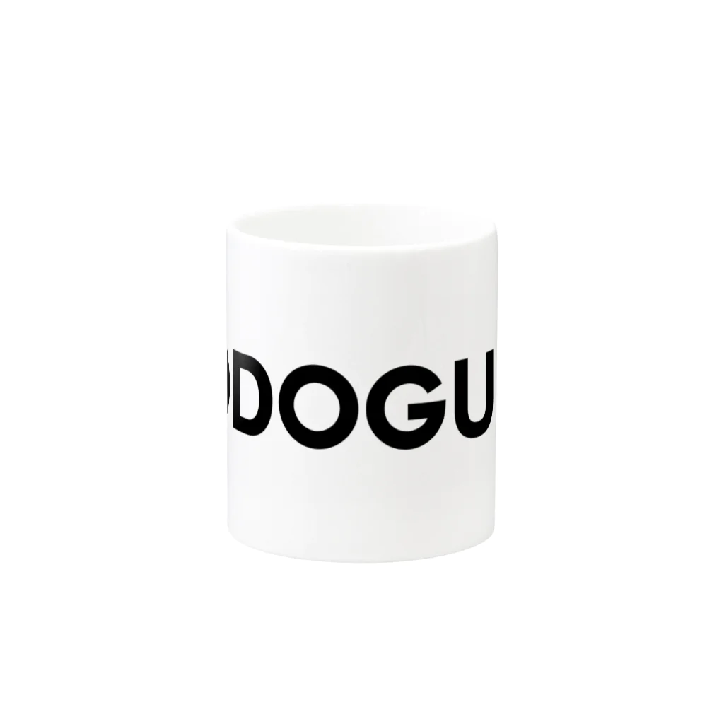 TOKYO LOGOSHOP 東京ロゴショップのNODOGURO-ノドグロ- Mug :other side of the handle