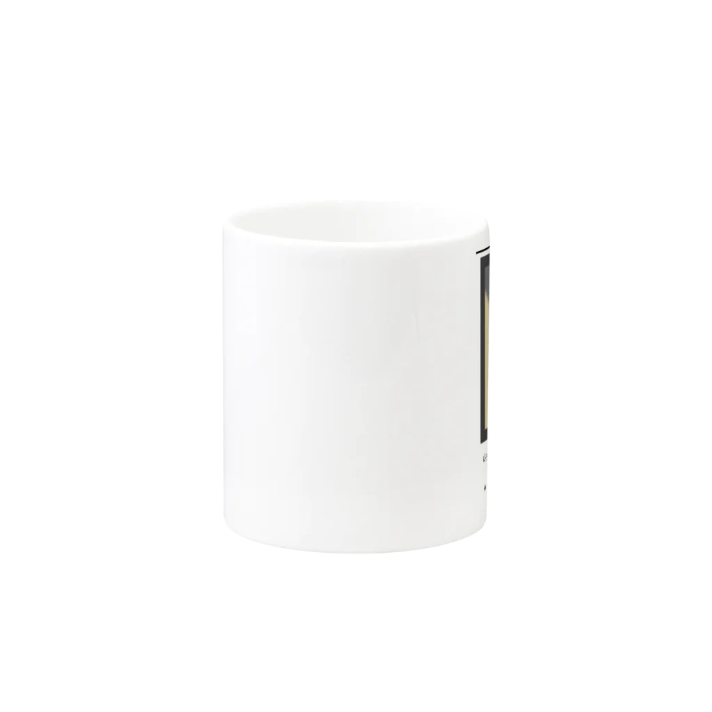 mitsunagaの愛する紙袋 Mug :other side of the handle