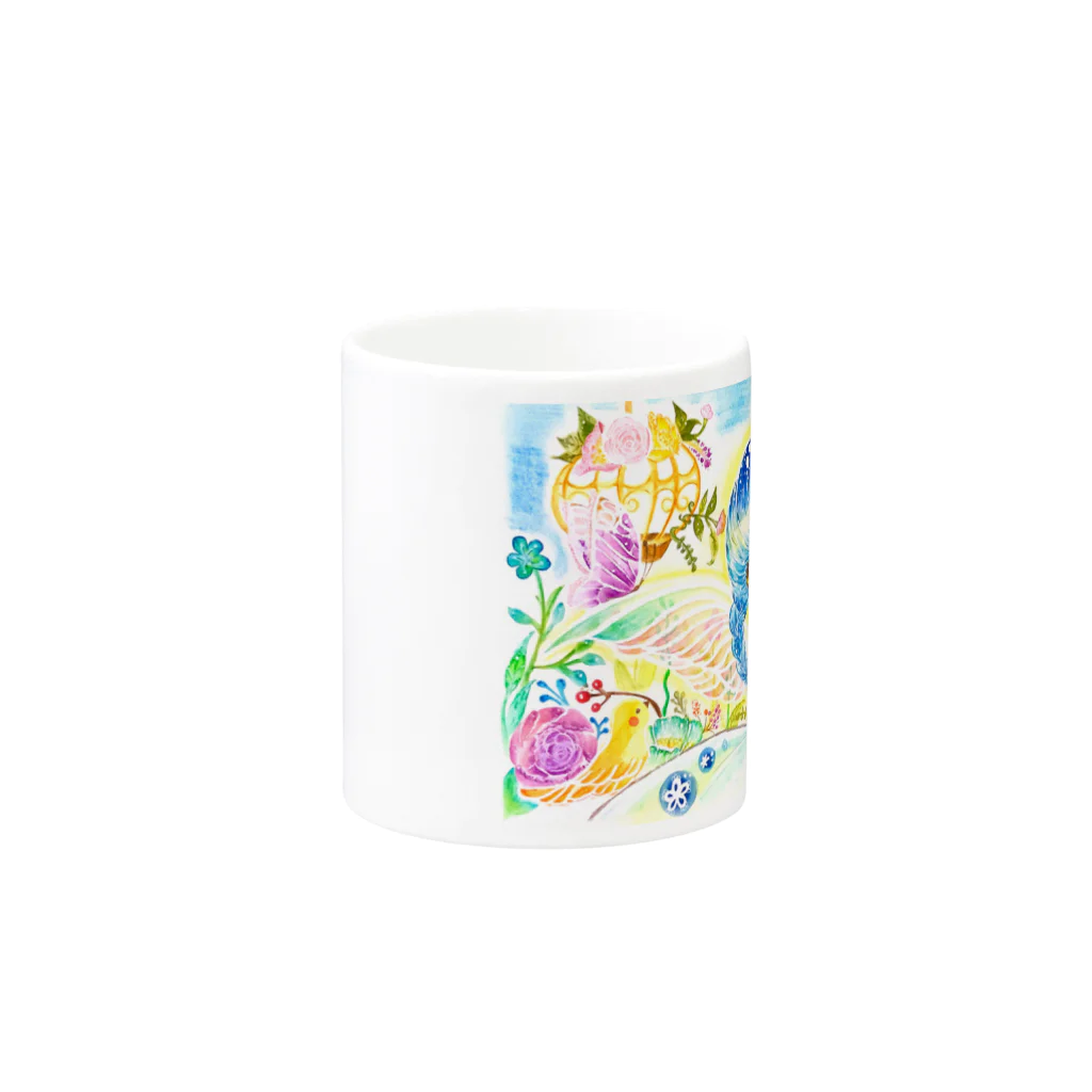 miho★art shopのthank you World！ Mug :other side of the handle