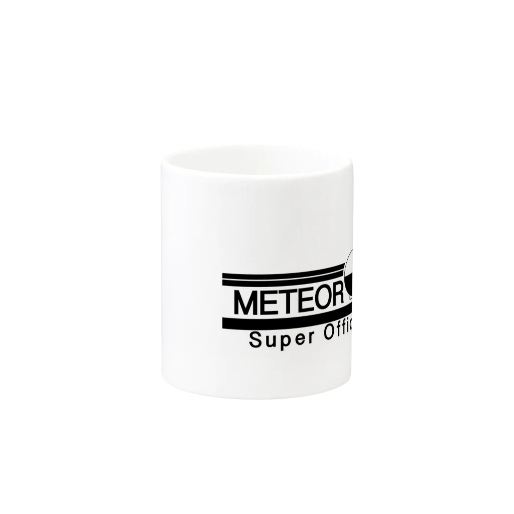 meteorriceのメテオライス ロゴグッズ マグカップの取っ手の反対面