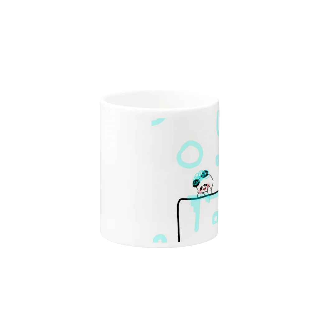 満月くんのぷかぷかぱんだ！！ Mug :other side of the handle