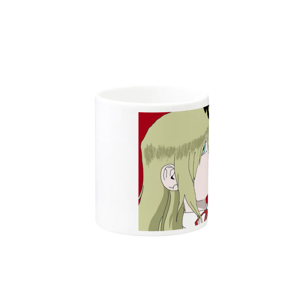 株式会社スガノワークスの大人なっち Mug :other side of the handle