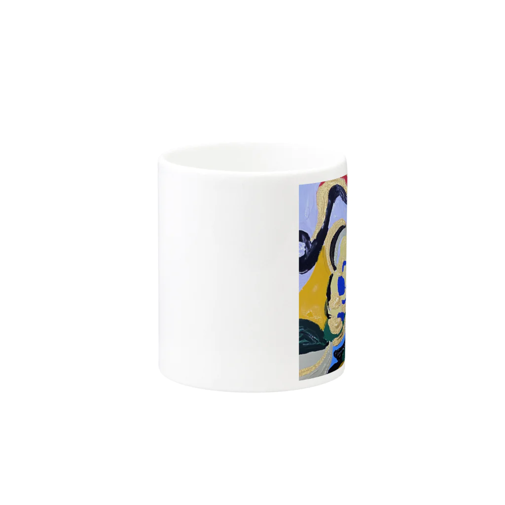 NIL の絵画風11 Mug :other side of the handle