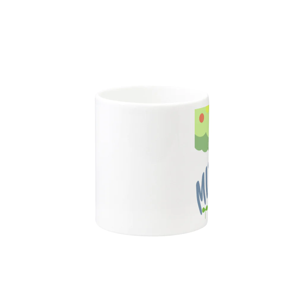 すぷらのすぷらフェスティバル2021 MIZUYARI Mug :other side of the handle