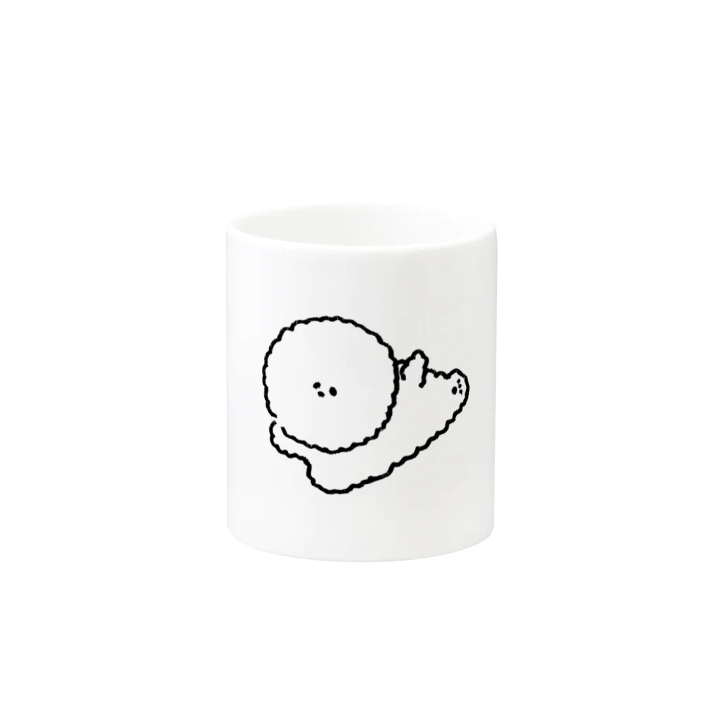 kanakonjのれーずんらいす（犬） Mug :other side of the handle