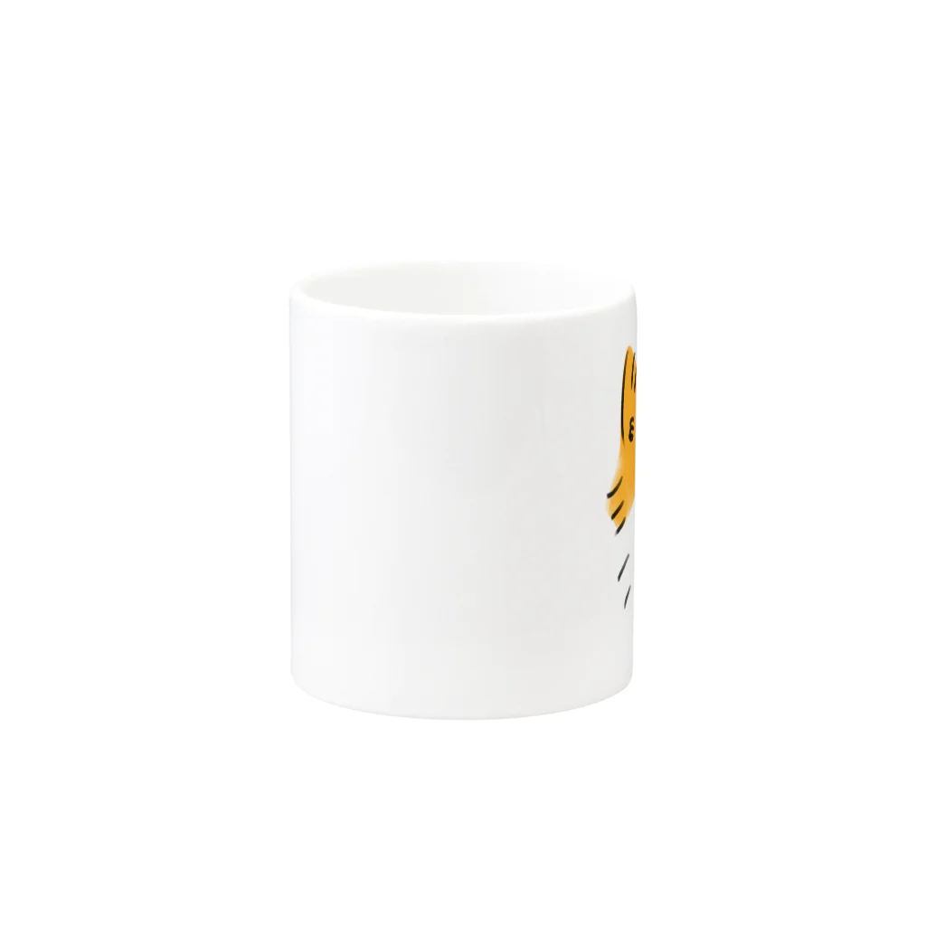 tete no otete のteteは上の空 Mug :other side of the handle