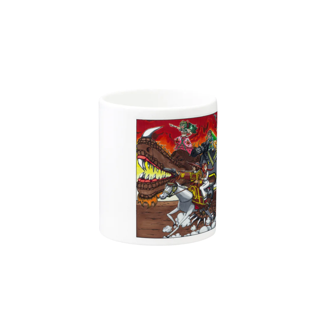 cris mateの突撃大家族 Mug :other side of the handle