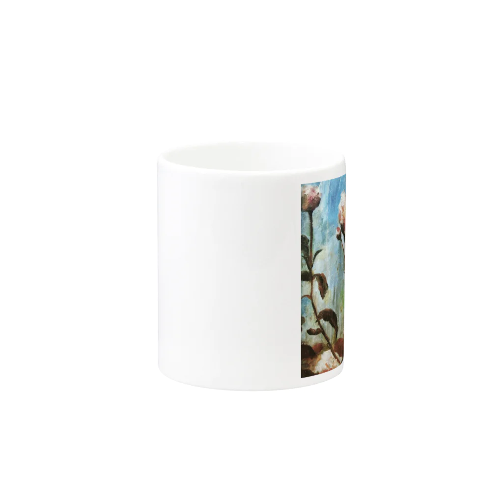 cassiel-artのローズガーデン Mug :other side of the handle