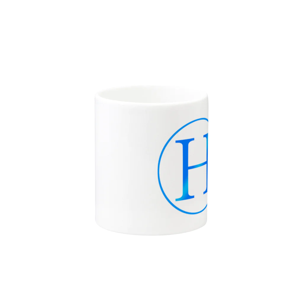 HAKASE_編集部のHAKASE_編集部【オリジナル マグカップ】 Mug :other side of the handle